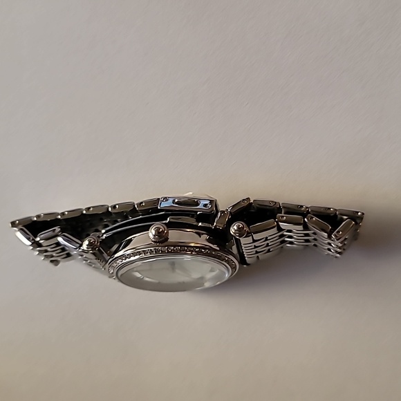 Fossil Women's Silver-Tone Watch with Crystal Accents - Picture 4 of 6